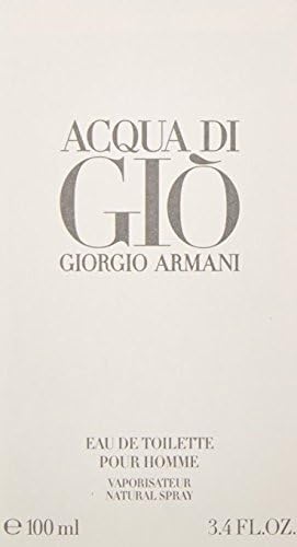 Giorgîo Armanî Acqua Di Gio Eau De Toilette Spray for Men 3.4 fl.oz