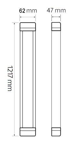 120cm LED Wannenleuchte Feuchtraumleuchte Kellerleuchte Deckenleuchte Lampe 36w|3200Lm|3000K Warmweiss I P65 Wasserdicht – Bild 6
