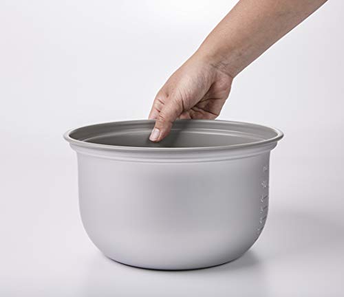 Zojirushi NS-RPC10KTWA Automatic Rice Cooker & Warmer, 5.5-Cup, White