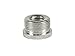 Monoprice 602000 Screw Thread Adapter for Microphone Stand (5/8 Male to 3/8 Female), Silver