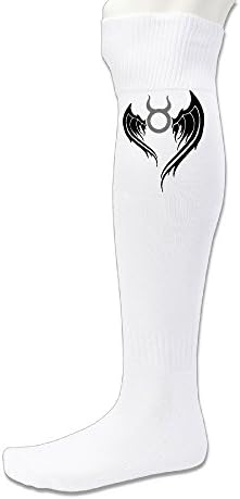 Taurus The Bull Zodiac Symbol Performance Casual Socks White