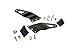 Rough Country - 70539-54-inch Curved LED Light Bar Upper Windshield Mounting Brackets (GM Pickup/SUV) for Chevrolet: 02-06 Avalanche 1500 4WD/2WD, 02-06 Avalanche 2500 4WD/2WD, 99-06 Silverado