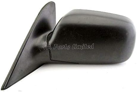 BLACK MANUAL DOOR/WING MIRROR PASSENGER SIDE