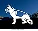 German Shepherd - Dog Vinyl Decal for Cars - GSD - 6.1