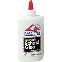 ELMERS GLUE FOR SCHOOL WASHABLE NON TOXIC 4 OZ