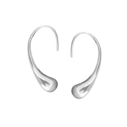 VINANI Ohrhaenger Tear Drop Small Silber 925 Ohrringe OTS