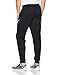 Nike Mens Dri-Fit Tapered Fleece Sweatpants Black/White 860371-010 Size Medium