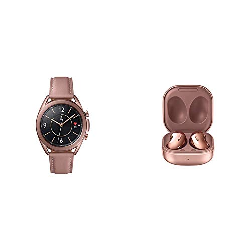 ایگرد | قیمت و خرید Samsung Galaxy Watch 3 (41mm, GPS, Bluetooth, Unlocked  LTE) Smart Watch - Mystic Bronze with Samsung Galaxy Buds Live, T, Mystic  Bronze