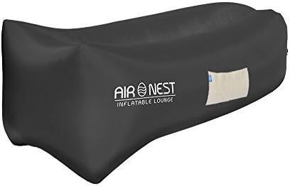 Air Nest Inflatable Hammock Lounge Bag Air Sofa Ships in USA Fast! Perfect for Indoor or Outdoor Hangout or Inflatable Lounger for Camping Picnics &amp; Music Festivals