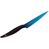 霞(KASUMI) チタニウム ペティナイフ 12cm ブルー 22012/B
