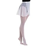 H88 - Women Chiffon Ballet Skirt Dance Skate Wrap Over Scarf Dress One size