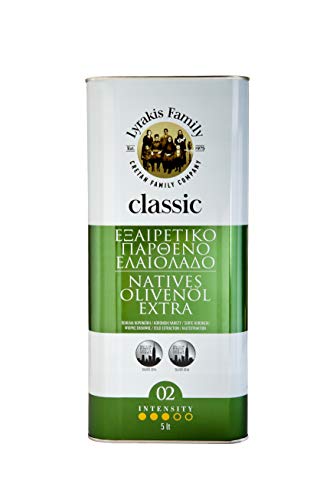 Lyrakis Family Kreta Extra Natives Olivenöl classic, kaltgepresst, 5 Liter