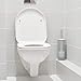 Toilet Brush Holder – Toilet Bowl Brush Set - Commercial Toilet Brush Set - Portable Toilet Bowl Brush Holder - Plastic Toilet Brush - Toilet Cleaner Brush – Toilet Bowl Brush Stand