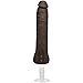 Doc Johnson Signature Series - Jax Slayher - 10 Inch Realistic ULTRASKYN Dildo with Removable Vac-U-Lock Suction Cup - F-Machine & Harness Compatible - for Adults Only, Chocolate