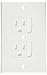 Child Safety Self Closing Electrical Outlet Cover Guards Kit, 6 Pack Plug Protectors, Baby Proof Home & Kitchen Universal Switch Plates by Rosebaby