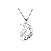 CULOVITY Big Sister Necklaces - I love you to the moon and back Pendant Necklace - the Best Gift for Women Girls