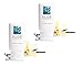 Aloe Cadabra Flavored Personal Lubricant and Vaginal Moisturizer, Organic Edible Aloe Lube for Men, Women and Couples, Non-Staining, pH Balanced, Toy Compatible (Tahitian Vanilla, 2.5 Ounces, 2 Pack)