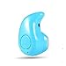 Doinshop New Ultra-small Earbud S530 4.0 Stereo Bluetooth Headset Earphone Mini (blue)