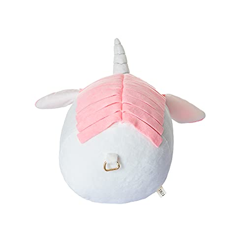 ELTUILMP 3D Unicorn Head Stuffed Wall Mounts Decor, Nursery Mural Wall Hanging Decoration, Girl Baby Kid Gift Nursery Bedroom Wall Decor or Playroom Décor (Pink)