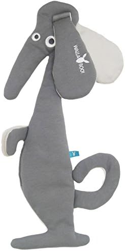 Wallaboo Soft Toy and Comforter, Grey