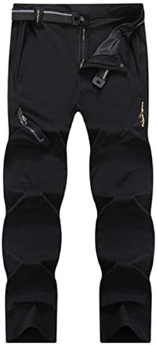 捧呈 メンズハイキングパンツメンズ夏クイックドライアウトドアパンツ男マウンテントレッキングズボン防水パンツ D M
