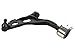 Prime Choice Auto Parts CAK50150PR Pair of Lower Control Arms With Ball Joints
