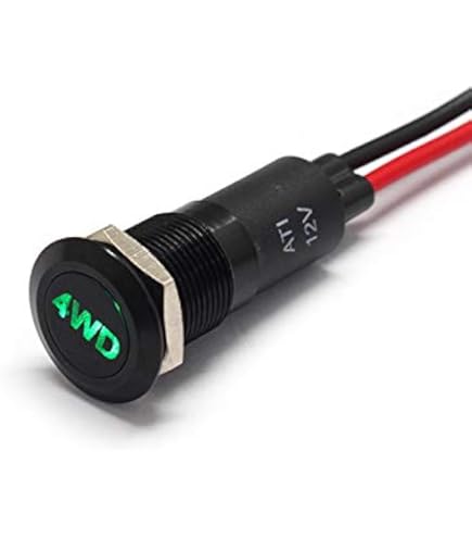 Painless Performance 80205 Green Dash Indicator Light – 5/16 Inch LED For Automotive & Custom Wiring