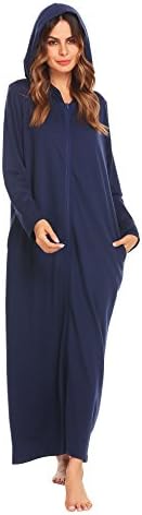 sweatshirt robe with zipper