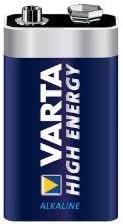 Varta High Energy 9V Alkaline 6LR61 MN1604 BULK Batteries by Varta