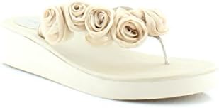 Audrey Brooke Hella Women's Sandals &amp; Flip Flops Gold Royal Size 7 M