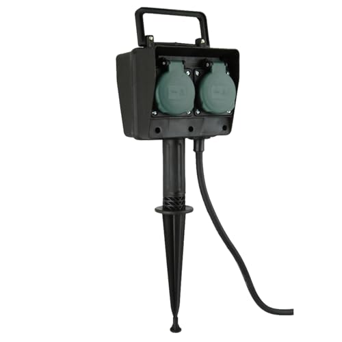 Unitec 44208 - Stealer 4 prese con le unghie del suolo (cavo di alimentazione da 1,5 m)