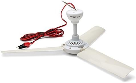 12V DC 19.7" inch Battery Cilp Fan，Outdoor Camping Fan Suit For 12V Battery Power,Emergency Fan For Camping, Drive Away Flies On The market,Solar Fan for Solar battery
