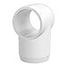 FORMUFIT F012STE-WH-10 Slip Tee PVC Fitting, Furniture Grade, 1/2