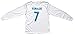 GamesDur 2017/2018 Real Madrid Ronaldo #7 Home Long Sleeve Soccer Kids Jersey & Short Set Youth Sizes (12-13 Years)