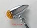 Chrome/Red LED Bullet Stop TURN SIGNAL LIGHT Motorcycle Cruiser Chopper Custom Harley Softail Dyna Sportster Honda Yamaha Suzuki Kawasaki Custom Chopper Metrics