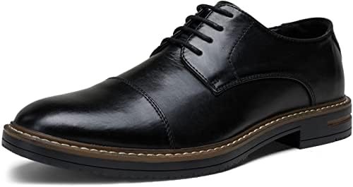 thumbnail interactive-video image 1 of Jousen Men's Dress Oxford Shoes - Formal Business Patent Leather Tuxedo Shoes For Weddings & Events 1 of 6