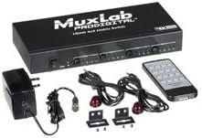 Muxlab 500440 4x4 4K-UHD HDMI Matrix Switcher