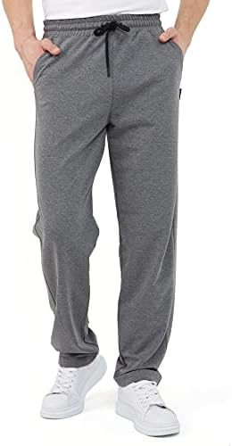 COMEOR Jogging Bottoms Men's Cotton Sweatpants Long Sports