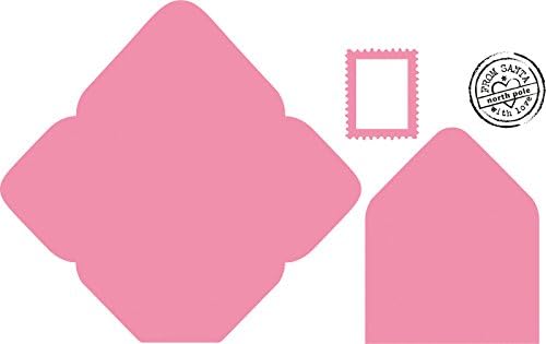 Marianne DesignElines Envelope Collectables Cutting Die and Clear Stamp Set,