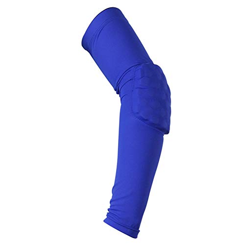 Honeycomb Elbow Pads, 1Pair Arm Guard Fitness Running Training Football Basketball Breathable Elbow Brace
