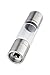 JustNile 2 in 1 Salt and Pepper Dual Combo Manual Grinder, Adjustable Coarseness Ceramic Rotor, Stainless Steel Casing, Clear Acrylic Caddy