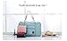 Travel Duffel Bag Lightweight Waterproof Large Capacity Foldable Handbag Storage Luggage Bag (Light Blue Waterproof)Foldable Travel Duffel Bag Packable Carry on Luggage Tote Bags Waterproof Large Size