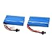 Contixo 2 x 7.4V 3000mAh Large Rechargeable 15C Li-Ion Battery RC Racing Boat T2 (2 Pack)