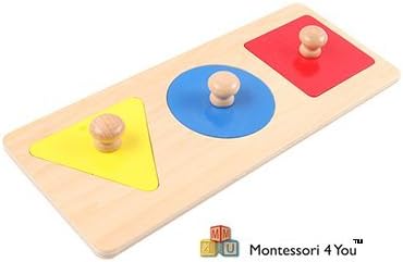 Montessori Materials, TKC of Geometric Shapes 3 Designs