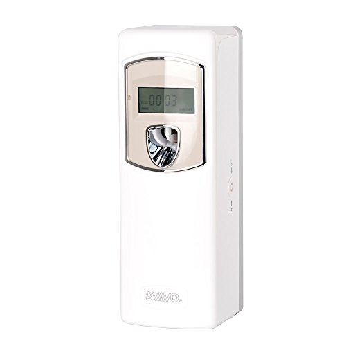 SVAVO V-880D ABS Plastic LCD Programmable Automatic Aerosol Spray Perfume Dispenser, White, Pack of 1