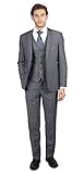 Alain Dupetit Men's THREE Piece TR Blend Suit in Many Colors