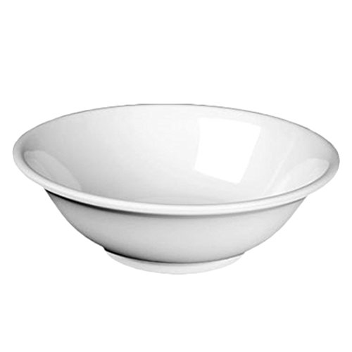 Click Here to See More Images Thunder Group NS5085W 9-3/4-Inch 12-Pack Rimless Bowl, 70-Ounce, White
