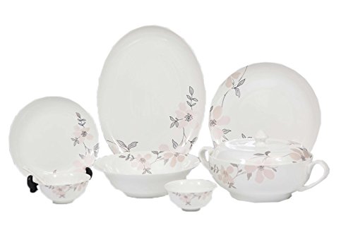 Sivica Premium Bone-china Dinner set (Set of 35) MOD551