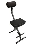 CedarsLink LK-STU Portable DJ/Guitar/Drum/Keyboard Padded Throne/Chair Adjustable