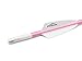Posch Sports AA601KP12P Archery Beginner's First Fiber Glass Target Archery Arrows, Pink